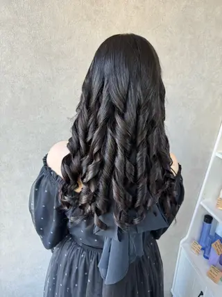 ロング ヘアアレンジ 伊藤 栄子のヘアスタイル