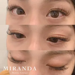 マツエク・マツパ アイブロウ MIRANDA beautyのマツエク・マツパデザイン