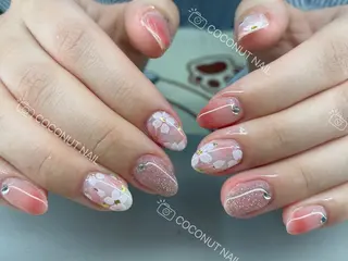 ネイル 神田 ココナッツのネイルデザイン