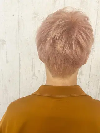 カラー メンズ 久木原 ゆりのヘアスタイル