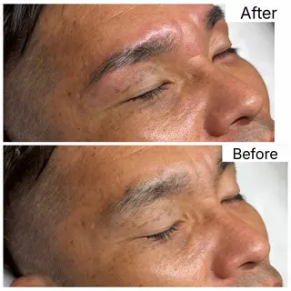 メンズ Hémireve Shirokane所属・トロイアルケ🩵 美眉EMIの眉毛・アイブロウイメージ