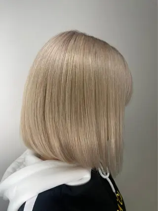 ショート 髪質改善・白髪ぼかし /お悩み対応カラーのヘアスタイル