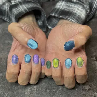 メンズ ネイル メンズガーデン yuriのネイルデザイン