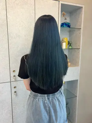 ロング カラー 🎀レイヤーカット 韓国ヘア🎀maiのヘアスタイル