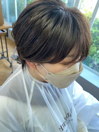 ショート 西尾 隆介のヘアスタイル