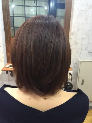 ミディアム カラー 渡邊 健一のヘアスタイル