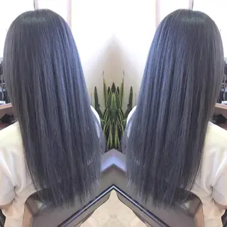 ロング カラー 青木 茂樹⭐️ 透明感カラーのヘアスタイル