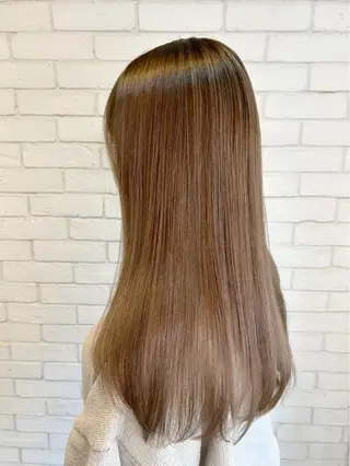 セミロング カラーアンドケアリタ kitamuuuのヘアスタイル