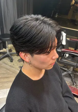 ショート カット無料 ・ 市来柊太郎のヘアスタイル
