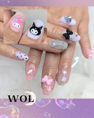 ネイル WOL🌙 momokoのネイルデザイン