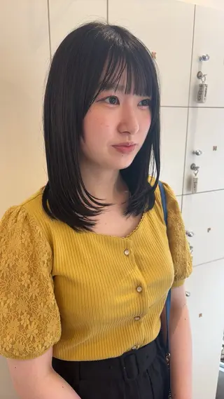 ミディアム mata-L23 かのんのヘアスタイル