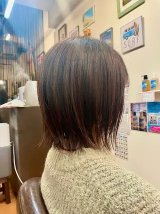 ミディアム 吉村幸重🌈髪質改善 /抗がん剤治療カットのヘアスタイル