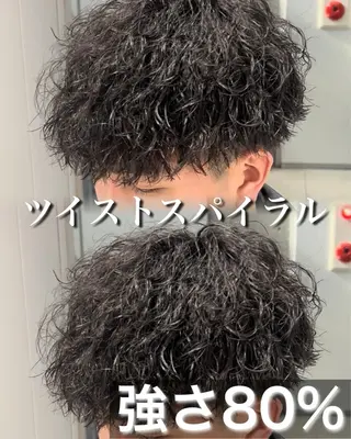 パーマ メンズ パーマ特化/ MANARUのヘアスタイル