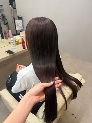 ロング カラー りん/ハイトーン💖 🌈髪質改善✨️浜松のヘアスタイル