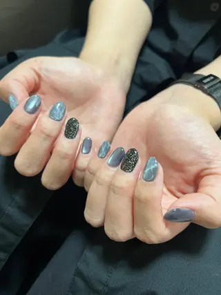 メンズ ネイル 小林 穂香のネイルデザイン