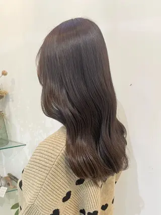 ロング カラー 髪質改善カラー🤍 エクステ✨君島由実子のヘアスタイル