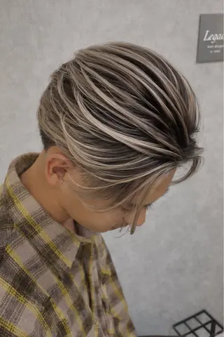 カラー メンズ バレイヤージュ特化｜ Takuのヘアスタイル