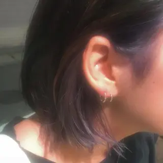 カラー 西田 優菜のヘアスタイル