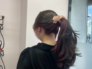 ロング 大林 千尋のヘアスタイル