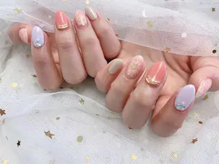 ネイル MiKi Nai池袋 長さだし得意のネイルデザイン