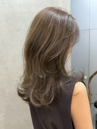 ロング le'a所属・谷町/Le'a /竹原しおなのヘアスタイル