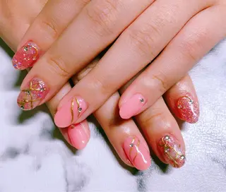 ネイル マジック ミラーのネイルデザイン