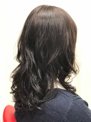 セミロング パーマ ✨美髪矯正の専門家✨ 髪質改善 松村のヘアスタイル