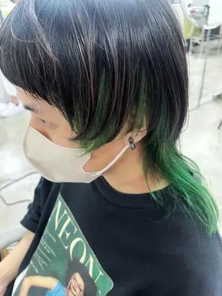 カラー メンズ ⭐️当日OK⭐️ 岩田峻のヘアスタイル