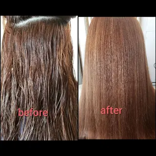 ロング 饒平名 知也のヘアスタイル
