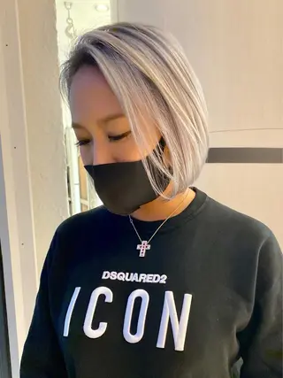 ショート カラー welring hair salonのヘアスタイル