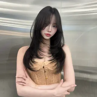 ロング 銀座/韓国ヘア🤍 レイヤーAYUMIのヘアスタイル