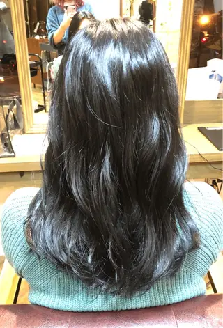 ロング 💖透明感カラー💖 mayukoのヘアスタイル