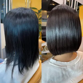 ミディアム 山本 大智のヘアスタイル