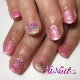 ネイル 小尾 栞のネイルデザイン