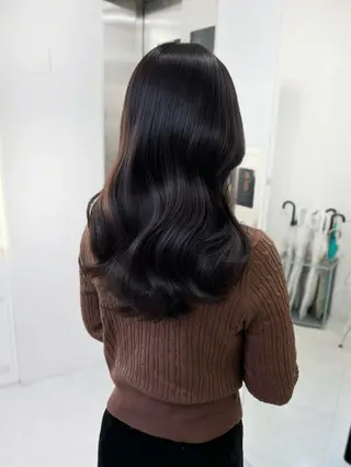 ロング カラー Beleza Era所属・韓国レイヤー/ 縮毛矯正🎀minaのヘアスタイル
