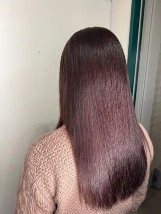 ロング カラー 大塚 しおりのヘアスタイル