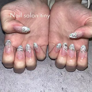 ネイル Nail salon tiny🩵のネイルデザイン