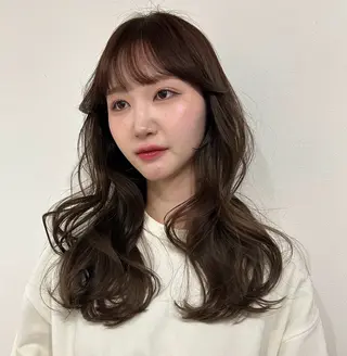 ロング カラー risako🇰🇷 韓国ヘア/レイヤーのヘアスタイル