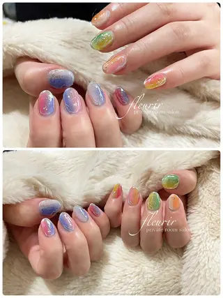 ネイル フルリール 【プライベートサロンのネイルデザイン