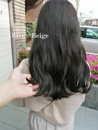 ロング カラー 木村 昇のヘアスタイル