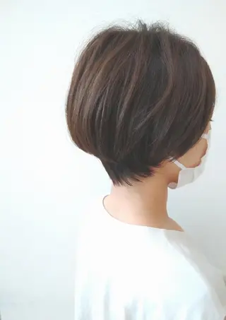 ショート 山田 智加のヘアスタイル