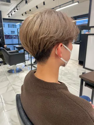 メンズ 大阪美容師 井上智博のヘアスタイル