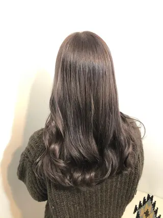 ロング カラー 女性リピ90%🍨 🩷佐藤みずきのヘアスタイル