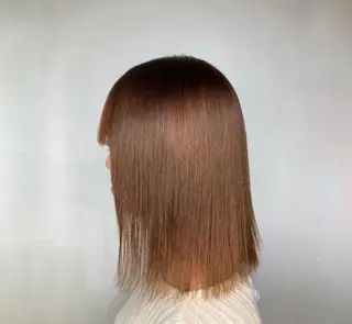 ミディアム 縮毛矯正🌈 三浦暢輝のヘアスタイル