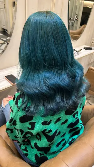 ミディアム カラー Blanche by artina川崎店所属・ゆう🫧 透明感/ハイトーンのヘアスタイル