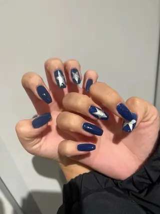 ネイル 個性派✴︎ジャケ写 ネイル🦋mire-のネイルデザイン