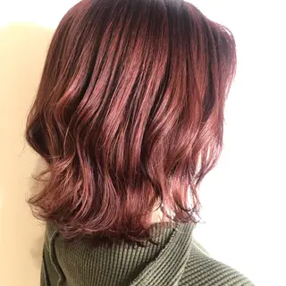 ショート カラー ヘアアレンジ マツエク・マツパ 透明感カラー🫧ヘア セット🫧松本菜月の眉毛・アイブロウイメージ