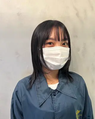 セミロング 薄暮 マツイ レンのヘアスタイル