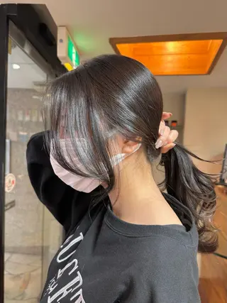 セミロング 矢野 晃平のヘアスタイル