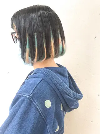 ショート ショート✨ボブ✨代表 新田見美仁のヘアスタイル